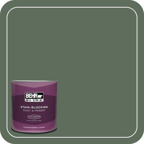 BEHR ULTRA 1 qt. #N400-6 Terrarium Extra Durable Eggshell Enamel Interior Paint & Primer