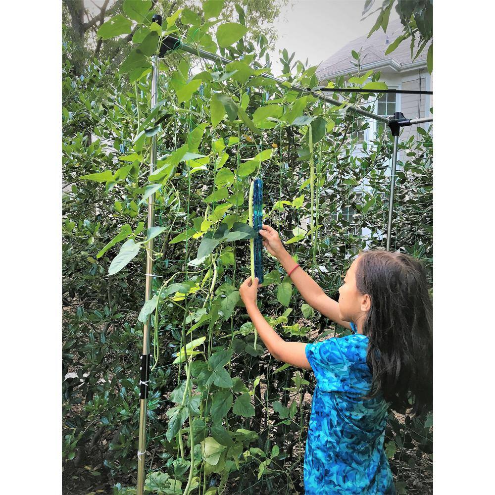 48'' x 48'' Stainless Steel Raised Garden Bed Trellis Kit