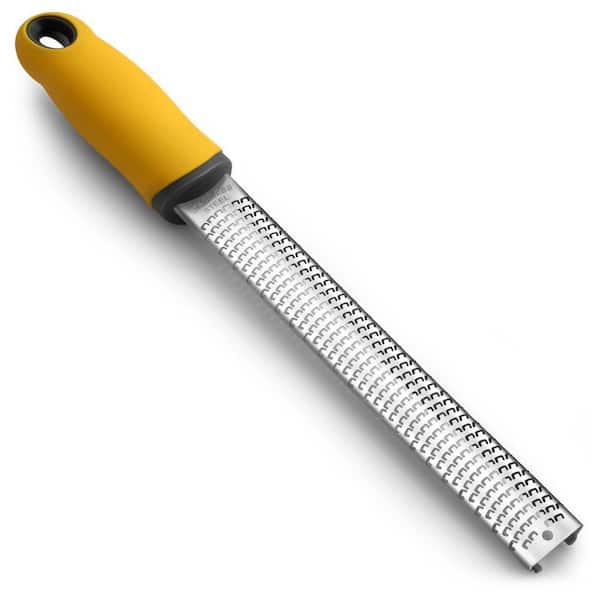 Stainless Steel Handheld Zester and Grater for Cheese, Vegetables, Citrus, Chocolate, and Spices