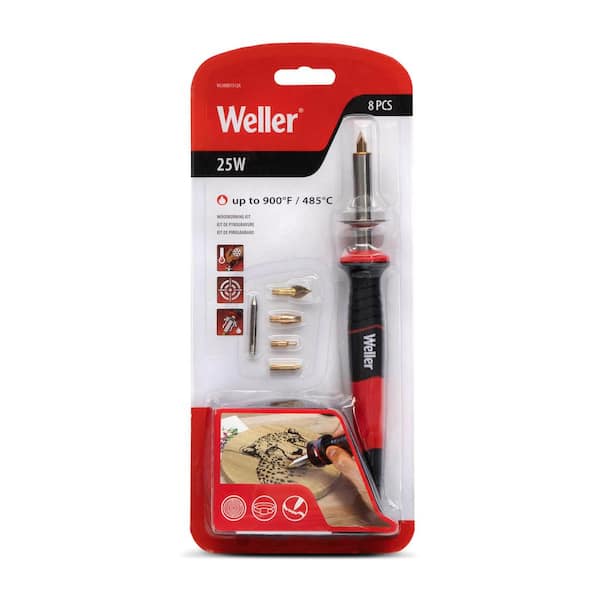 Weller 25-Watt Corded Create Your Own Wood-Burning Project Soldering Iron  Kit (28-Piece) WLPROWB128A - The Home Depot