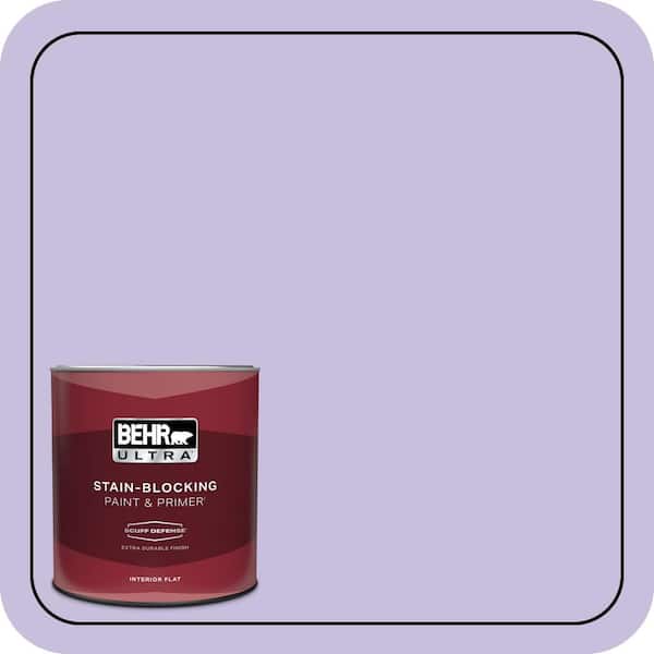 BEHR ULTRA 1 qt. #640B-4 Innuendo Extra Durable Flat Interior Paint & Primer