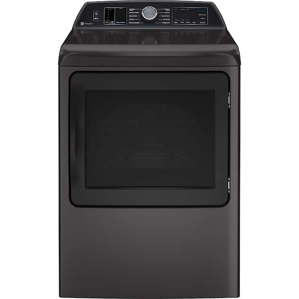 GE 7.4-cu ft Electric Dryer (Diamond Gray) ENERGY STAR