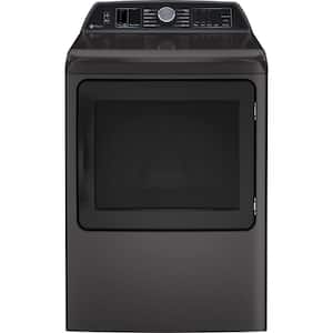 Profile 7.4 cu. ft. Smart Gas Dryer in Diamond Gray with Steam, Sanitize Cycle and Sensor Dry, ENERGY STAR