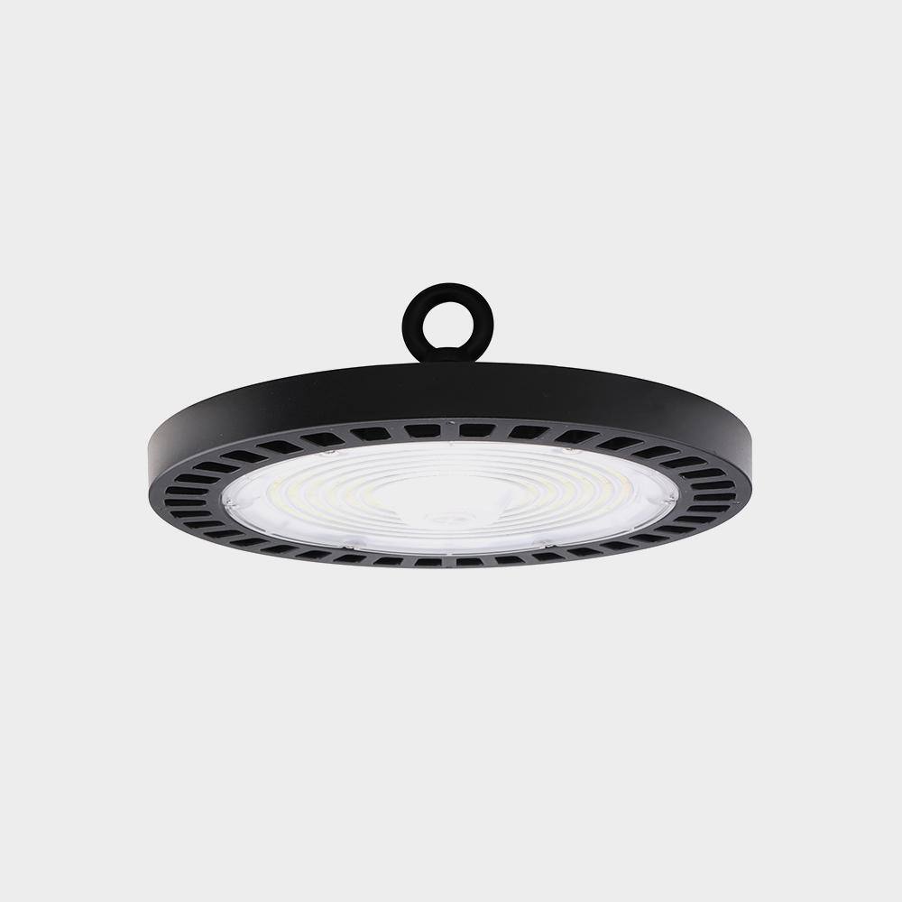 MEDINAH POWER 11 in. Round 1000Watt Equivalent Integrated LED Dimmable Bronze High Bay Light