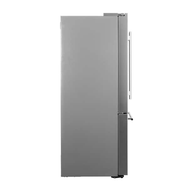 36 in. 22 cu. ft. Counter Depth French Door Refrigerator in Stainless Steel