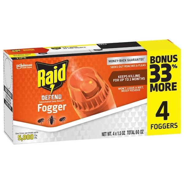 1.5 oz. Concentrated Deep Reach Fogger, 4 Cans