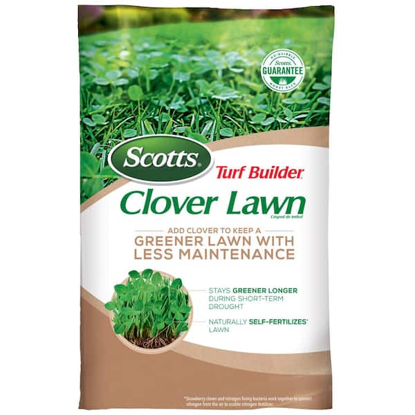 Scotts Turf Builder 2 lbs. Clover for a Greener Lawn with Less Maintenance