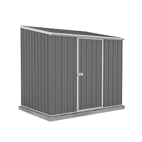 ABSCO Single Door Space Saver 7.5 ft. W x 5 ft. D Metal Garden Shed with SNAPTiTE Assembly System 37 sq. ft.
