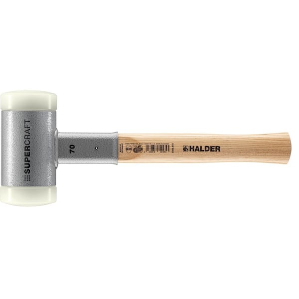 Supercraft 70 Dead Blow 4.88 lbs. Nylon Hammer with 14.57 in. Hickory Handle