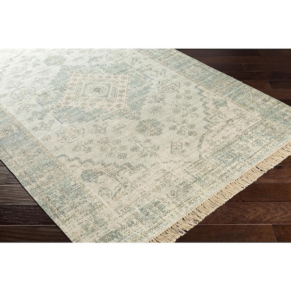 Izabella Sage Medallion 9 ft. x 12 ft. Indoor Area Rug