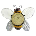 Bee Analog Outdoor Wall Thermometer