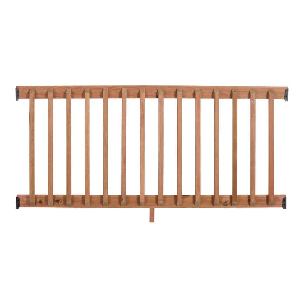 6 ft. Redwood-Tone Southern Yellow Pine Rail Kit with B2E Balusters price history on PriceWatchPro