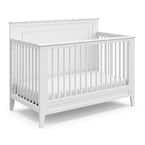 Storkcraft Solstice White 4-in-1 Convertible Crib 04523-201