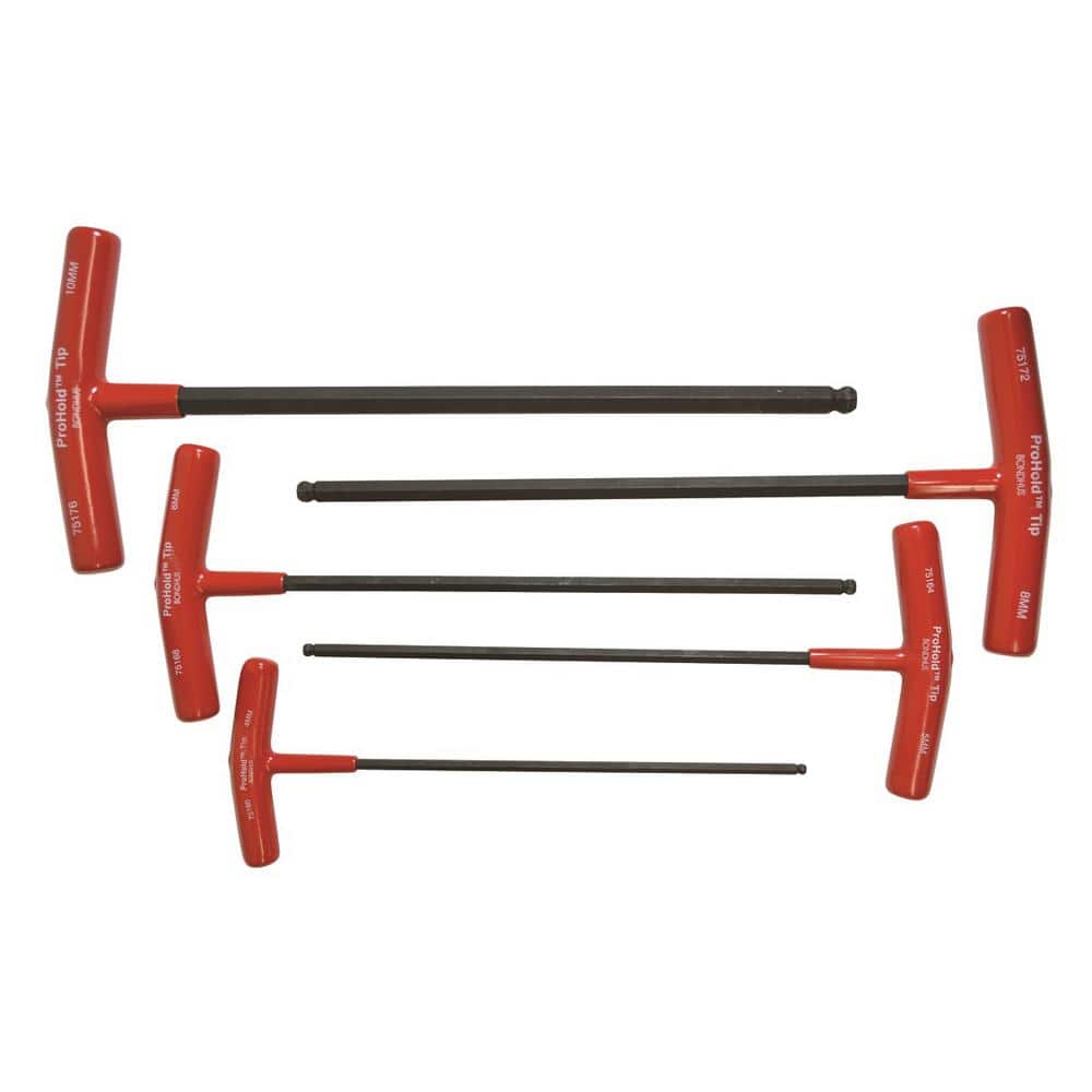 ProHold Tip Ball End T-Handle Set with ProGuard (5-Piece)