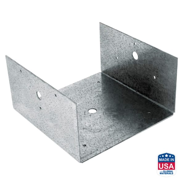 Simpson Strong-Tie BC Galvanized Post Base for 8x Nominal Lumber