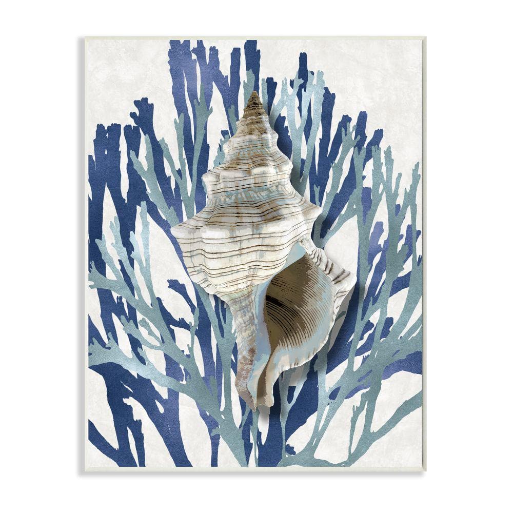 Seashells Washed Ashore | Large Metal Wall Art Print | Great Big Canvas