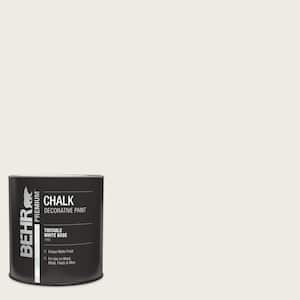 1 qt. #PPU7-12 Silky White Interior Chalk Decorative Paint