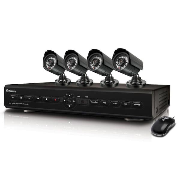 Swann 4 Ch. Surveillance System with (4) 420 TVL Cameras-DISCONTINUED