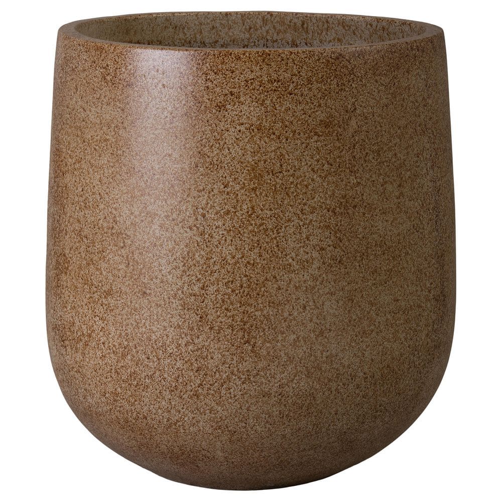 Opus 26 in. Terrazzo White Terrazzo Round Planter (26 in. L x 26 in. W x 28 in. H) with Drainage Hole price history on PriceWatchPro