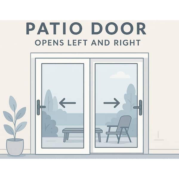 JELD-WEN V4500 Multi-Slide 60 in. x 80 in. White Left-Hand Low-E JELD-WEN V4500 Multi-Slide 60 in. x 80 in. White Left-Hand Low-E