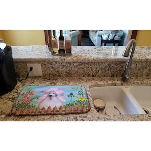 Contour Kitchen Sink Protector Mat Red