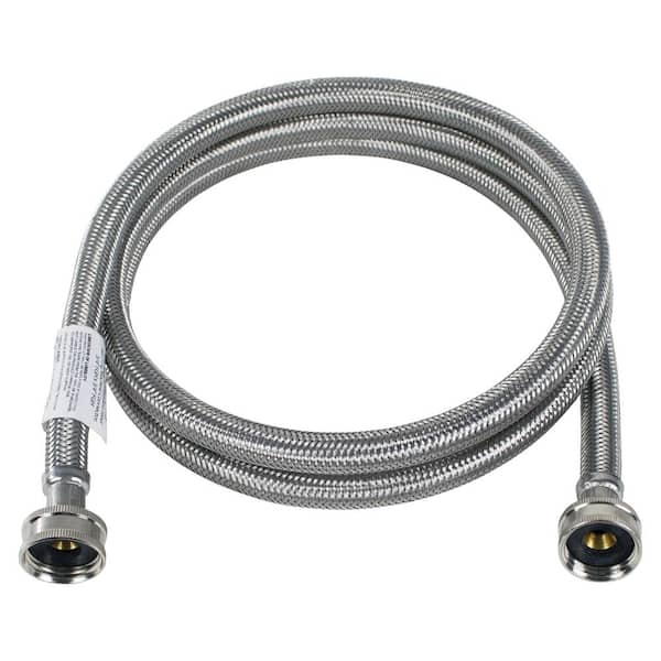 Certified Appliance WM72SS - Braided Stainless Steel Washing Machine Hose 6ft