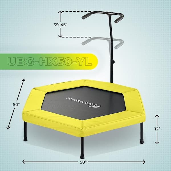 Bungee cord mini trampoline best sale