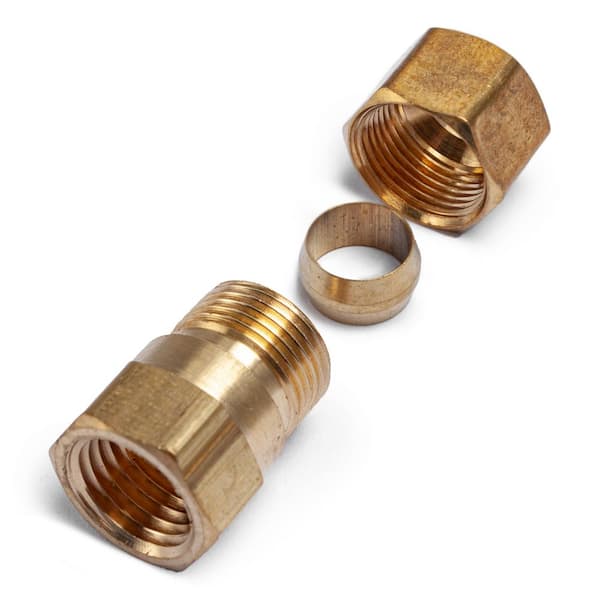 1" to 3/8" 1/2" 3/4" Male BSP Thread Coupler Brass Connector Fitting Adapter UK 