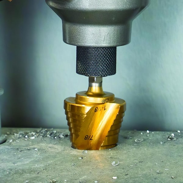 Klein Tools Step Bit Kit, Spiral Double-Fluted, VACO (3-Piece