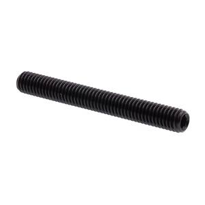 M6-1.0 x 50 mm Metric Black Oxide Coated Steel Set Screws (10-Pack)