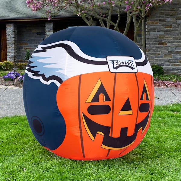 Philadelphia Eagles Halloween Inflatable Jack-O' Helmet SC-44120 - The Home  Depot