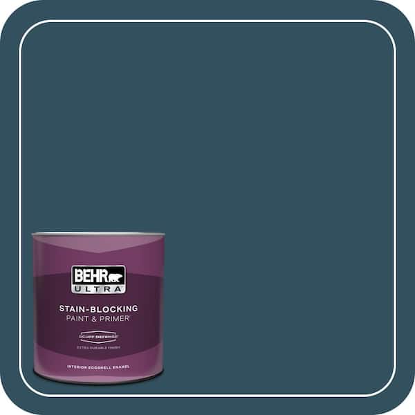 BEHR ULTRA 1 qt. #540F-7 Velvet Evening Extra Durable Eggshell Enamel Interior Paint & Primer