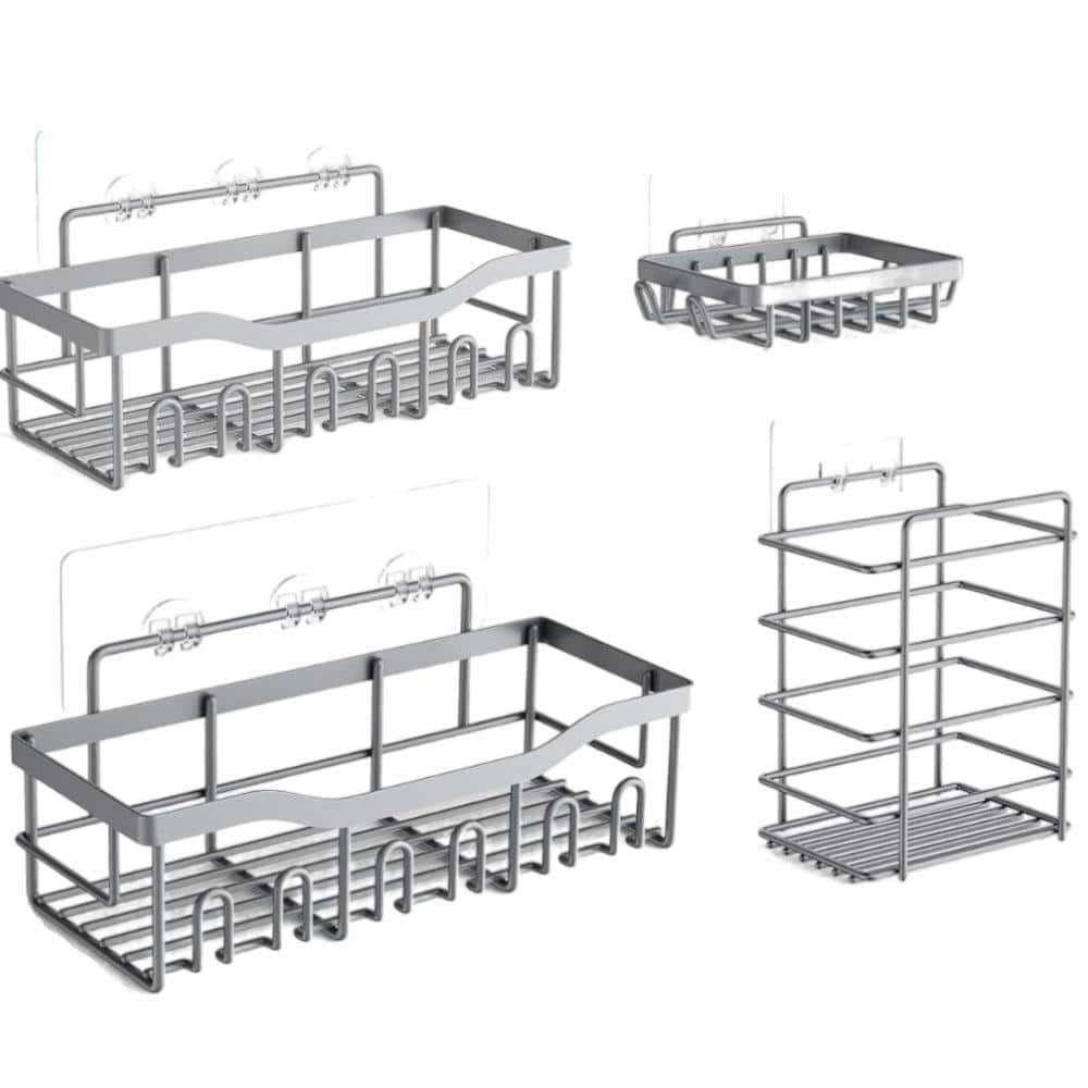 Large Capacity 5.51 in. x 4.13 in. x 12.72 in. Stainless Steel Rectangular 