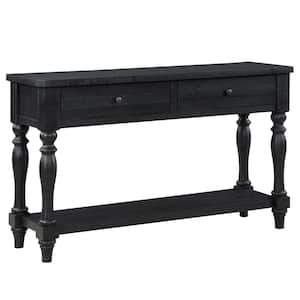 Odessa Black 60 in. Sideboard Server Black