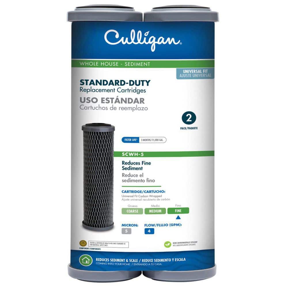 Culligan 5-Micron Whole House Sediment Water Filter Cartridge