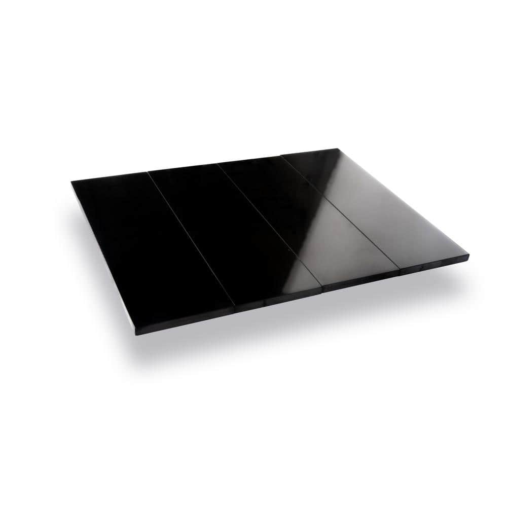 Grandis Black Polished Marble Subway Wall & Floor Tile