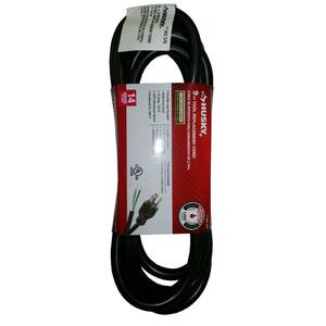9 ft. 14/3 Medium-Duty Tool Replacement Cord in Black