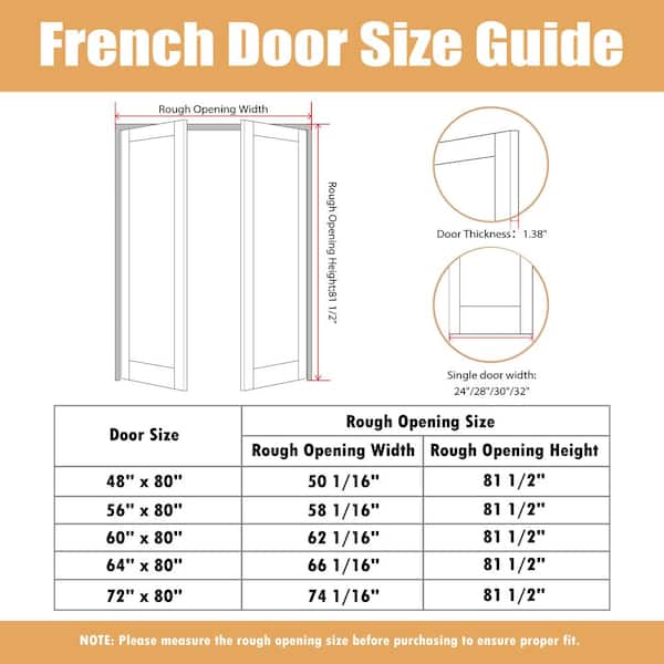 Assembly Required 48 in. x 80 in. 10 Lite Frosted Glass White Primed Pine Universal Double French Door w/Separate Jamb