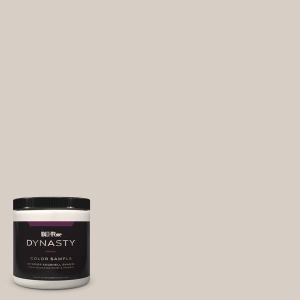BEHR DYNASTY 8 oz. #MQ3-06 Granite Dust One-Coat Hide Eggshell Enamel Stain-Blocking Interior Paint & Primer Sample