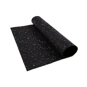 FlooringInc Confetti  4 ft. x 10 ft. x 1/4 in. T Gym Floor Rubber Tough Mat (40 sq. ft.)