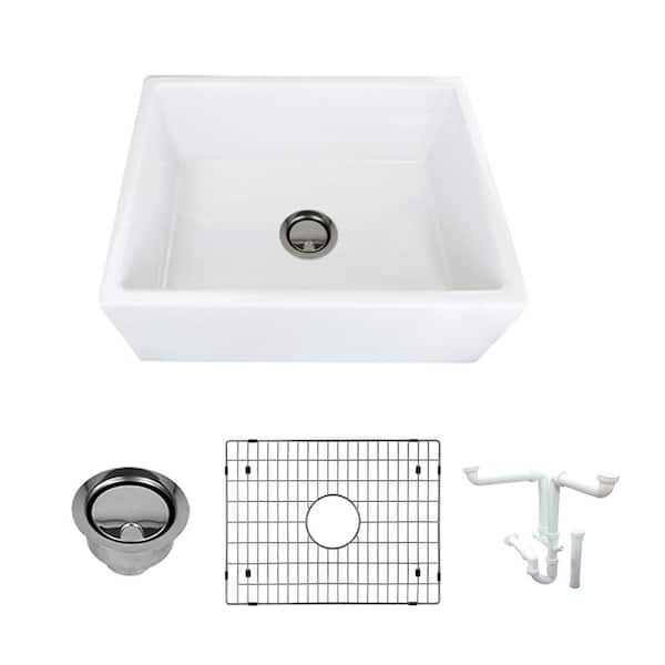 Transolid White Kitchen Sink Drain Kit in the Sink Drains