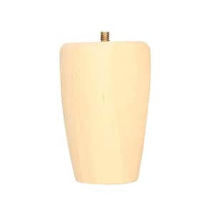 WAD2748 2-5/8 in. x 2-5/8 in. x 4 in. Basswood Tapered Leg
