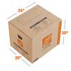 24 in. L x 20 in. W x 21 in. D Heavy-Duty Extra-Large Moving Box with Handles