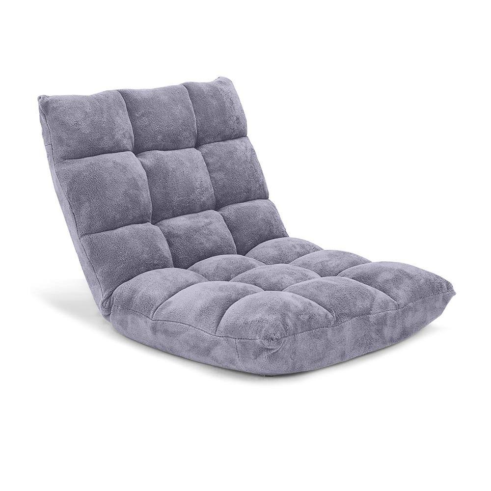 Bunpeony Adjustable Floor Chair 14-Position 99-180 Deg. Backrest