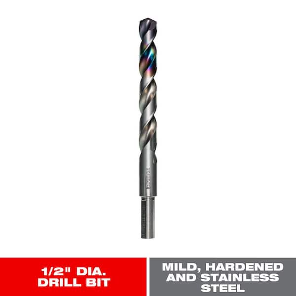 Metal Demon 1/2 in. High Speed Steel Drill Bit for Mild, Hardened and Stainless Steels