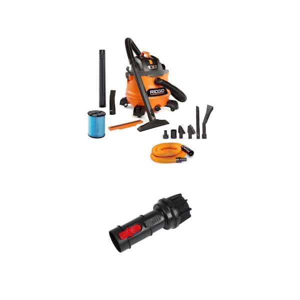 2-1/2 in. VT2525 Diffuser Shop Vacuum Attachment and 14 Gal. 6.0 Peak HP NXT Wet Dry Vac Combo