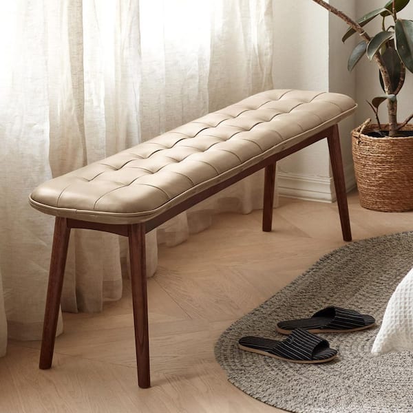 Upholstered Bedroom Bench Tufted Entry Bench Velvet End Of Bed Bench For Living Room Window - On Sale - Bed Bath & Beyond - 42491941