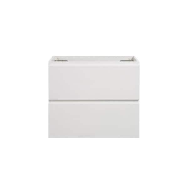 24 in. Bath Vanity Cabinet without Top in White Assembled
