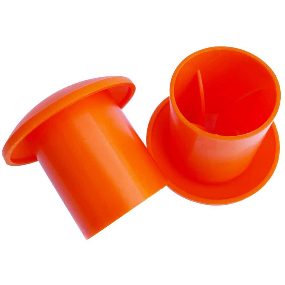 Wellco Rebar Caps Cover Orange Fits Rebar Safety Stakes Size 34567