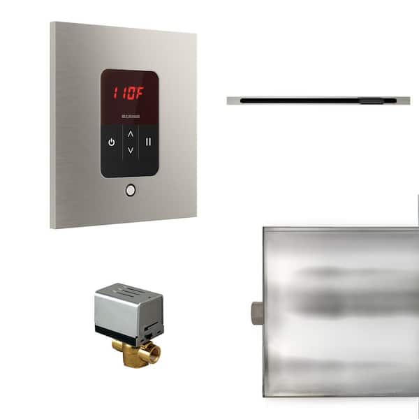 Mr. Steam Mr.Steam Basic Butler Linear Package Square Brushed Nickel